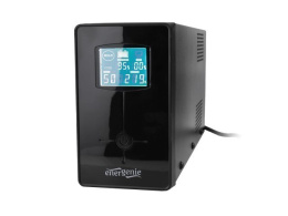 EnerGenie UPS with USB and LCD display, Black 850 VA, 510 W, 220 V