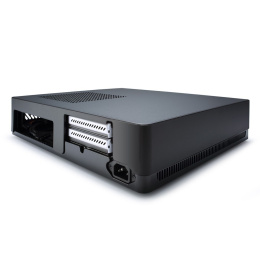 Fractal Design NODE 202 Black, Power supply included No