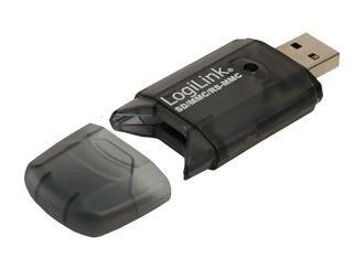 Logilink Cardreader USB 2.0 Stick external for MMC, RS-MMC, SD and SD HC