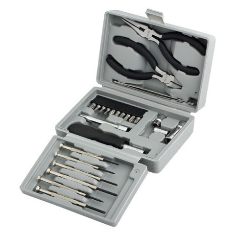 Zestaw Śrubokrętów Precyzyjnych Logilink Tool Set 25 box 6x micro screwdrivers 1x micro cutter 1x mini telephone plier 1x bit