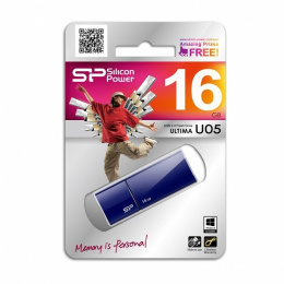 Silicon Power Ultima U05 16 GB, USB 2.0, Blue