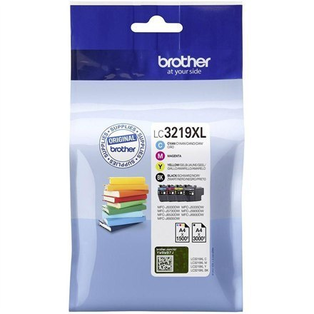 Brother LC3219XLVALDR Ink cartridges, Cyan/ magenta/ yellow/ black