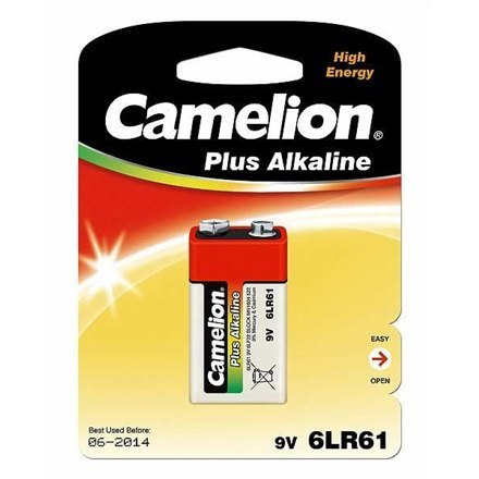 Camelion 6LF22-BP1 9V/6LR61, Plus Alkaline 6LR61, 1 pc(s)