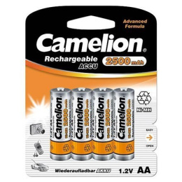 Akumulator Camelion AA/HR6, 2500 mAh, Rechargeable Batteries Ni-MH, 4 pc(s)