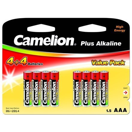 Baterie Camelion AAA/LR03, Plus Alkaline, 8 pc(s)