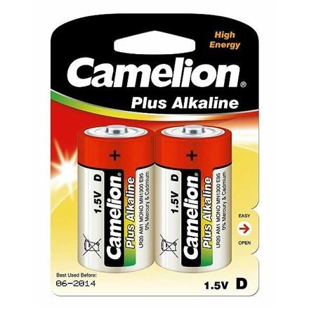 Baterie Camelion D/LR20, Plus Alkaline, 2 pc(s)