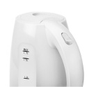 Camry Kettle CR 1255 Standard, Plastic, White, 2200 W, 360° rotational base, 1.7 L