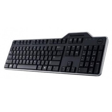 Dell KB-813 Russsian, Keyboard, Qwerty, Black, with smart card reader