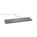 Dell KB216 Multimedia, Wired, Klawiatura layout EN, Grey, English, Numeric keypad