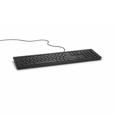 DELL Klawiatura (QWERTY) KB216-BK-ETNA Quietkey USB Black Estonian (Kit) for Windows 8 Dell Standard, Wired, EST