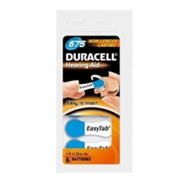 Baterie Duracell A675/DA675/ZL675, Zinc air cells, 6 pc(s)