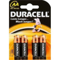 Baterie Duracell AA/LR6, Alkaline Basic MN1500, 4 pc(s)