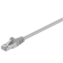 Goobay 50126 CAT 5e patchcable, F/UTP, grey, 0.5m Goobay