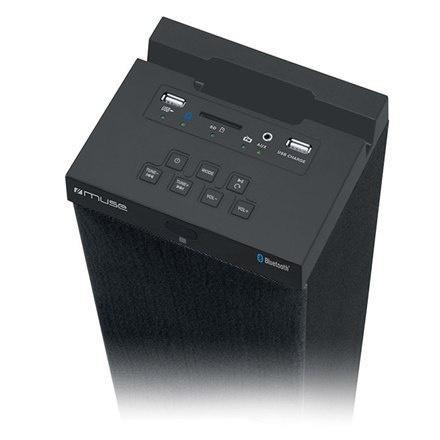 Muse M-1250BT 60 W, Black, Portable, Bluetooth, Wireless connection Muse M-1250BT 60 W, Black, Portable, Bluetooth, Wireless connection