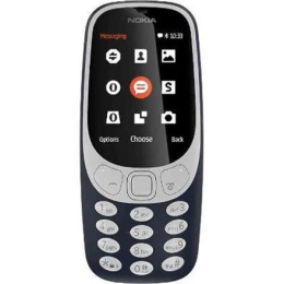 Nokia 3310 (2017) Dark Blue, 2.4 ", TFT, 16 MB, microSD, Dual SIM, Micro-SIM, Bluetooth, 3.0, USB version microUSB 2.0, Built-in