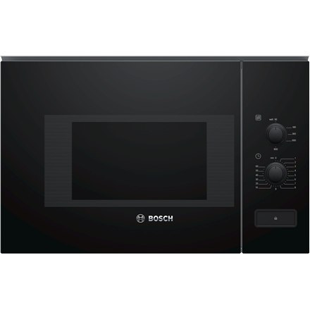 Bosch BFL520MB0 Microwave Oven, Serie 4, Built-in, 800W, 20L, black