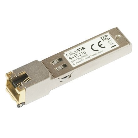 MikroTik 10G RJ45 SFP+ copper module S+RJ10 200 m