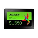 ADATA Ultimate SU650 3D NAND SSD 960 GB, SSD form factor 2.5", SSD interface SATA, Write speed 450 MB/s, Read speed 520 MB/s