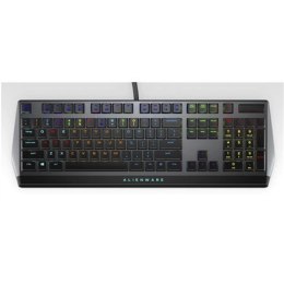 Dell AW510K, Wired, Mechanical Gaming Keyboard, RGB LED light, EN, Dark Gray, USB,