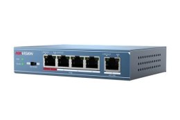 Hikvision DS-3E0105P-E Unmanaged, 1 Gbps (RJ-45) ports quantity 1, PoE ports quantity 4