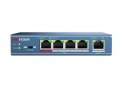 Hikvision DS-3E0105P-E Unmanaged, 1 Gbps (RJ-45) ports quantity 1, PoE ports quantity 4