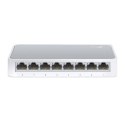 TP-LINK Switch TL-SF1008D Unmanaged, Desktop, 10/100 Mbps (RJ-45) ports quantity 8, Power supply type External