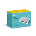 TP-LINK Switch TL-SF1008D Unmanaged, Desktop, 10/100 Mbps (RJ-45) ports quantity 8, Power supply type External