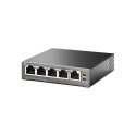 TP-LINK Switch TL-SG1005P Unmanaged, Desktop, 1 Gbps (RJ-45) ports quantity 5, PoE ports quantity 4, Power supply type External