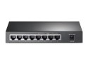 TP-LINK Switch TL-SG1008P Unmanaged, Desktop, 1 Gbps (RJ-45) ports quantity 8, PoE ports quantity 4, Power supply type External