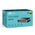 TP-LINK Switch TL-SG105E Web Management, Desktop, 1 Gbps (RJ-45) ports quantity 5, Power supply type External