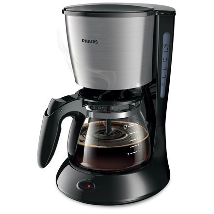 Ekspres Przelewowy Philips Daily Collection Coffee maker HD7435/20 Drip, 700 W, Black