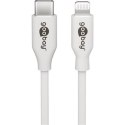 Goobay 39448 Lightning - USB-CUSB charging and sync cable, 2 m, white Goobay Lightning - USB-C™ USB charging and sync cable Wh