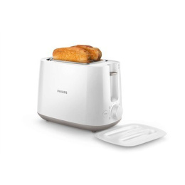 Toster Philips Toaster HD2582/00 White/ grey, Plastic, 760 - 900 W, Number of slots 2, Number of power levels 8