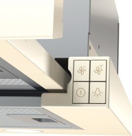 Gorenje Hood BHP62CLI Wall mounted, Width 60 cm, 435 m³/h, Ivory, Energy efficiency class C, D, A