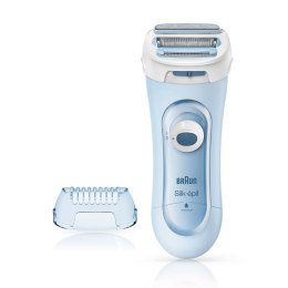 Golarka Braun Silk-épil Lady Shaver 5160 Wet use, Battery powered, Number of shaver heads/blades 1, Blue