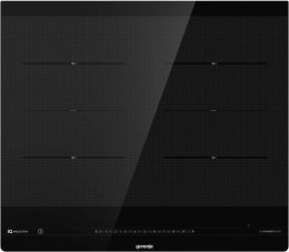 Gorenje Hob IS646BG Induction, Number of burners/cooking zones 4, Black, Display, Timer