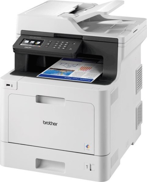 Urządzenie Wielofunkcyjne Brother Wireless Colour Laser Printer DCP-L8410CDW Colour, Laser, Multifunctional, A4, Wi-Fi, Grey