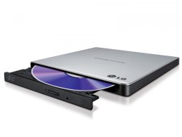 H.L Data Storage Ultra Slim Portable DVD-Writer GP57ES40 Interface USB 2.0, DVD±R/RW, CD read speed 24 x, CD write speed 24 x, S