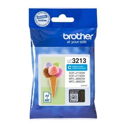 Brother 	LC3213C Ink Cartridge, Cyan