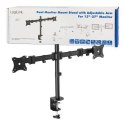 Logilink BP0022 Dual Monitor Desk mount, 13"-27", arm 428mm