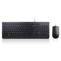 Lenovo Keyboard and Mouse Combo, Wired, Keyboard layout English/Lithuanian, Black