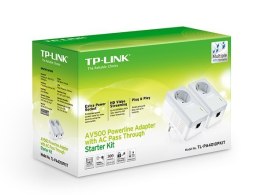 TP-LINK Powerline Adapters Kit TL-PA4010P KIT Ethernet LAN (RJ-45) ports 1x10/100, Data transfer rate (max) 600 Mbit/s, Extra so