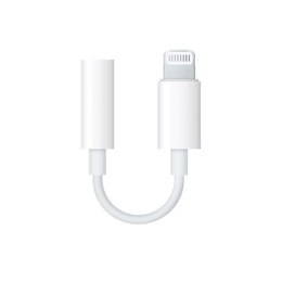 Apple Lightning to 3.5 mm Headphone Jack Adapter White