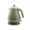 Delonghi KBOV 2001.GR Kettle Kettle, Green, 2000 W, 360° rotational base, 1.7 L