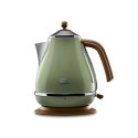 Delonghi KBOV 2001.GR Kettle Kettle, Green, 2000 W, 360° rotational base, 1.7 L