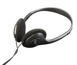 Słuchawki Gembird MHP-123 Stereo headphones with volume control 3.5 mm, Black,