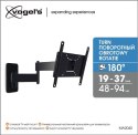 Vogels Wall mount, MA2040-A1, Full motion, 19-40 ", Maximum weight (capacity) 15 kg VESA 75x75 100x100 100x200 200x100 200x200mm