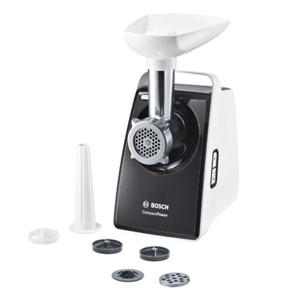 Bosch Meat mincer CompactPower MFW3612A Black, 500 W, Number of speeds 1