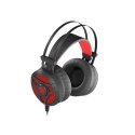 Genesis Gaming Headset Neon 360 Stereo Built-in microphone, Black/Red, Wired