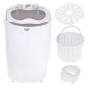 Adler Mini washing machine AD 8055 Top loading, Washing capacity 3 kg, Depth 37 cm, Width 36 cm, White